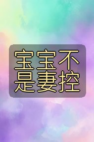 宝宝不是妻控封面
